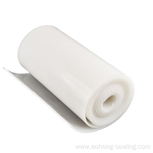 food grade white transparent silicone rubber sheet roll